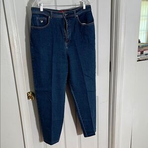 Gloria Vanderbilt Dark Blue Denim Jeans